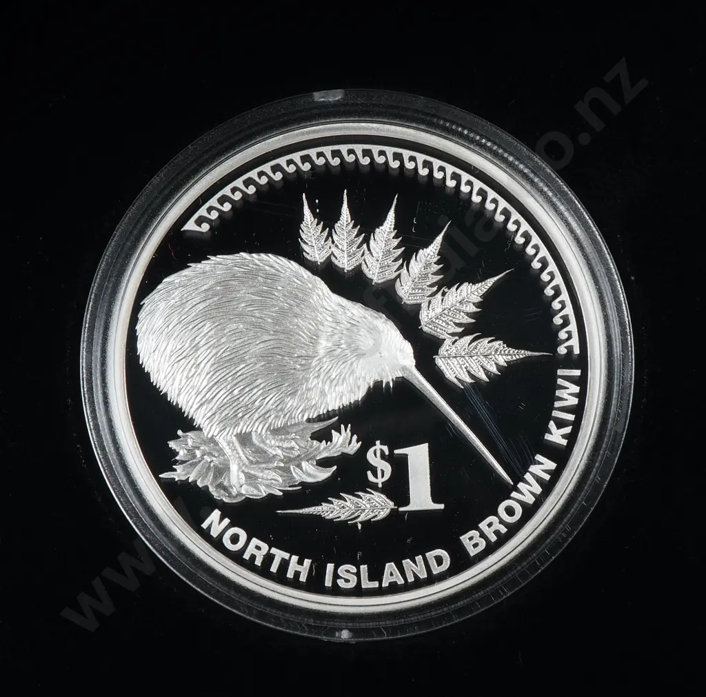2016 New Zealand One Ounce Silver Proof Coin  Image 1++