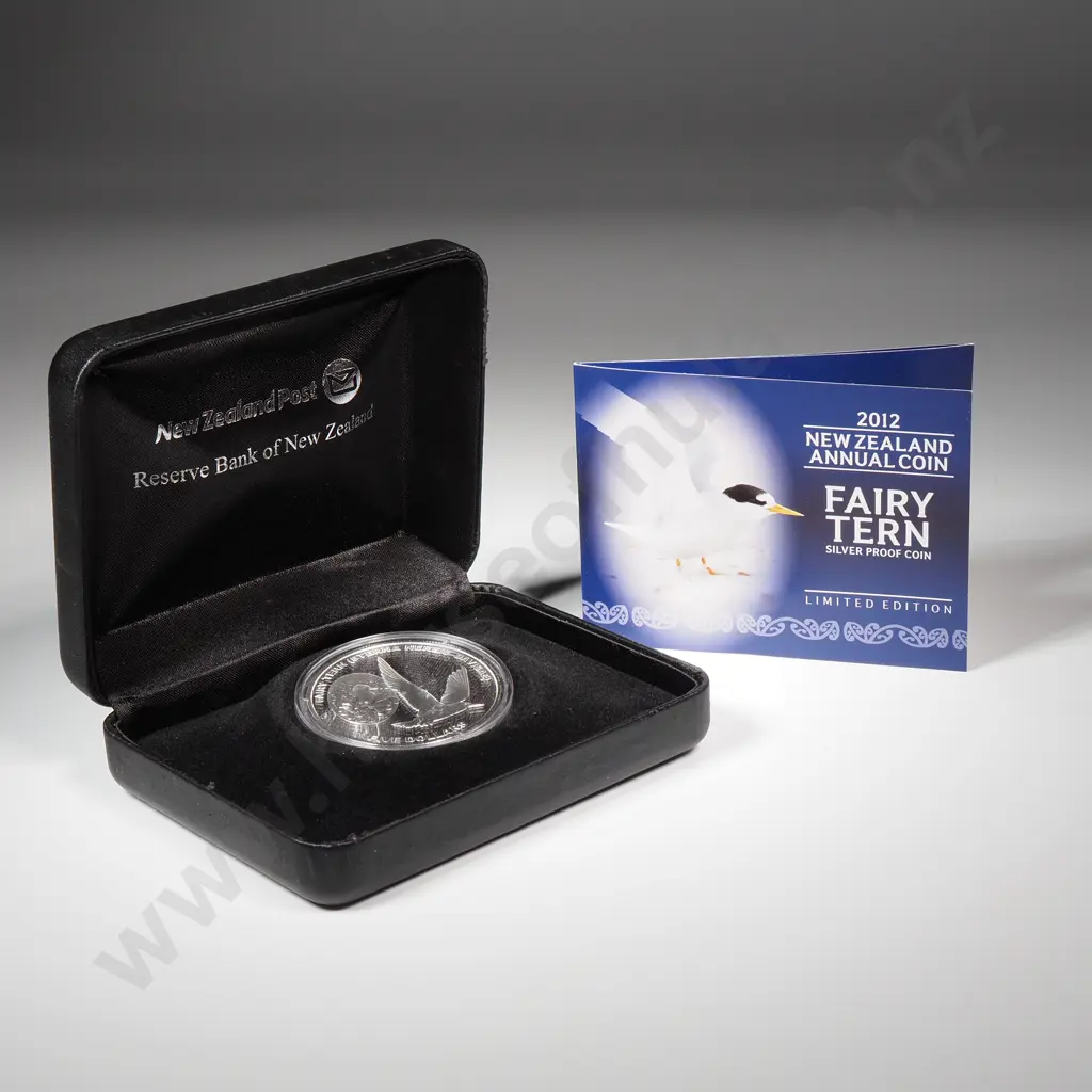 2012 Fairy Tern One Ounce Silver Proof Coin  Image 1++