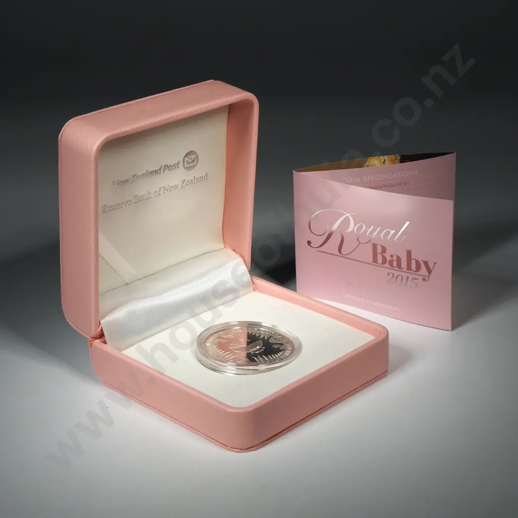 2015 Royal Baby One Ounce Silver Proof Coin  Image 1++