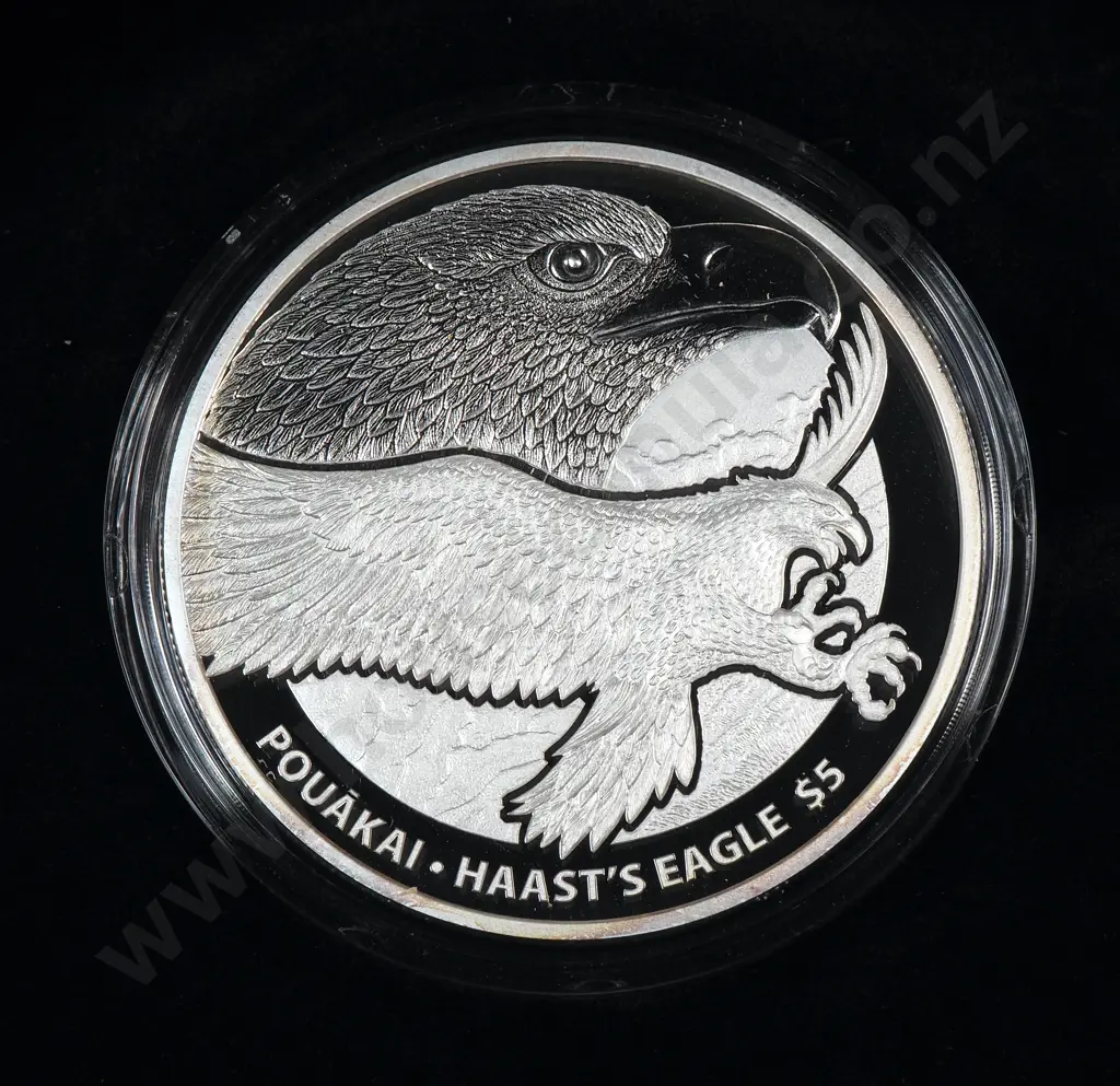 2016 Haast's Eagle One Ounce Silver Proof Coin  Image 1++