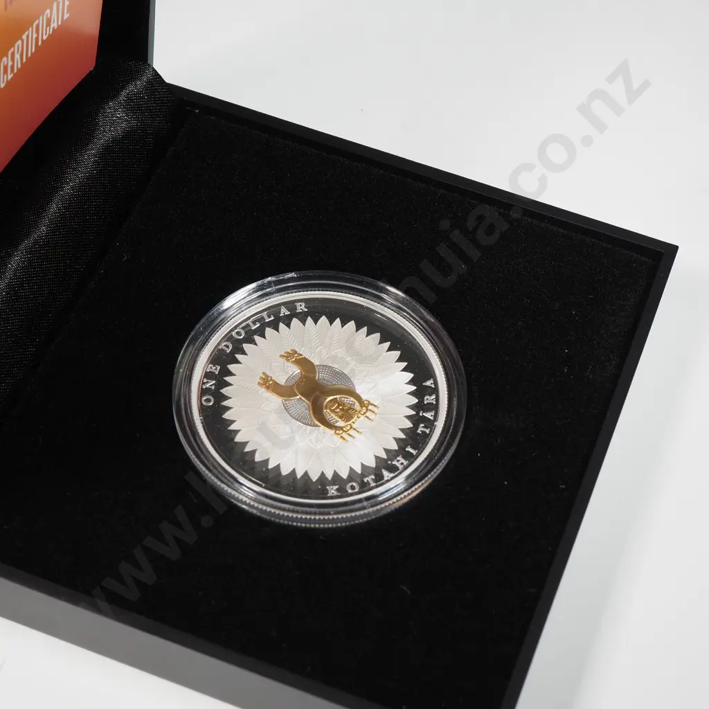 2014 Maori Art Silver Ounce Proof Coin Image 1++