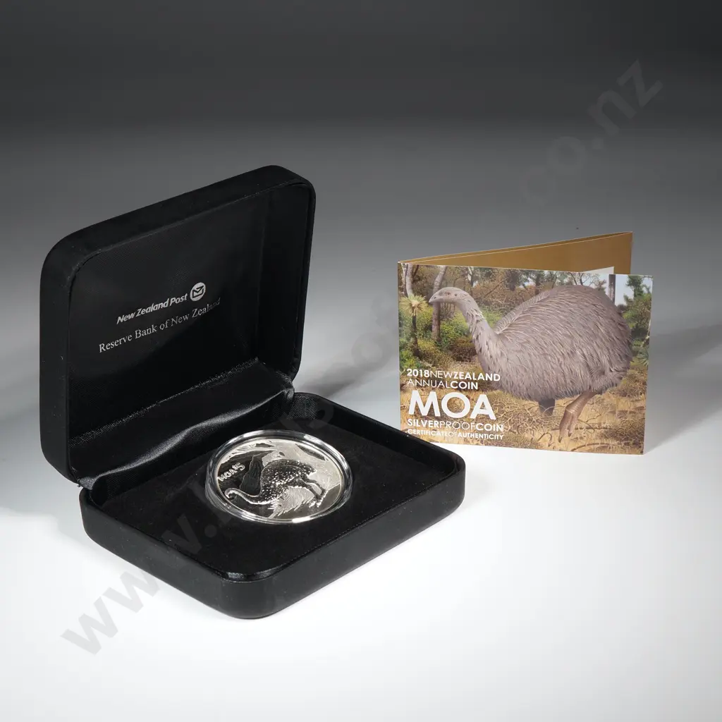 2018 Moa Silver One Ounce Proof Coin  Image 1++
