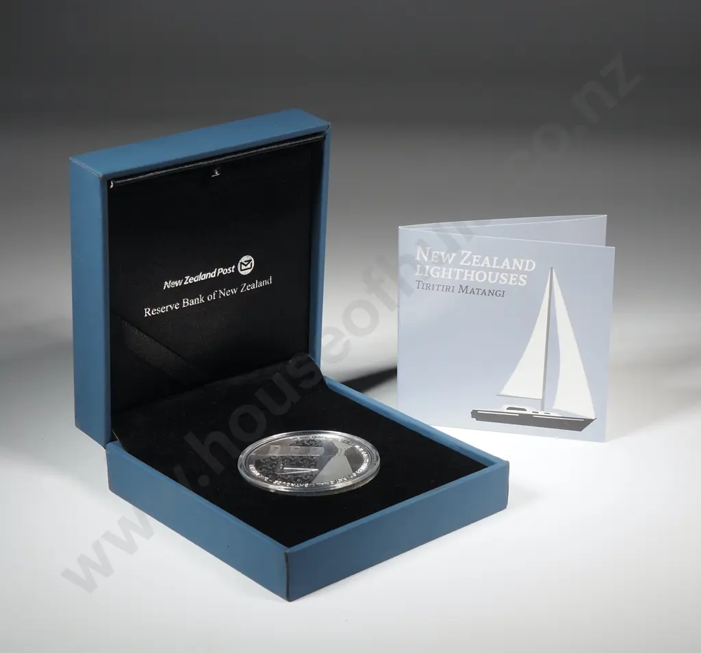 2019 New Zealand Tiritiri Matangi LightHouses Coin One Ounce Silver Image 1++