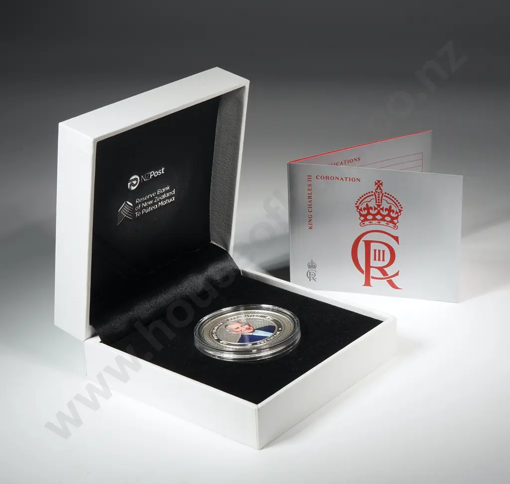 2023 New Zealand King Charles III Coronation Coin One Ounce Silver  Image 1++
