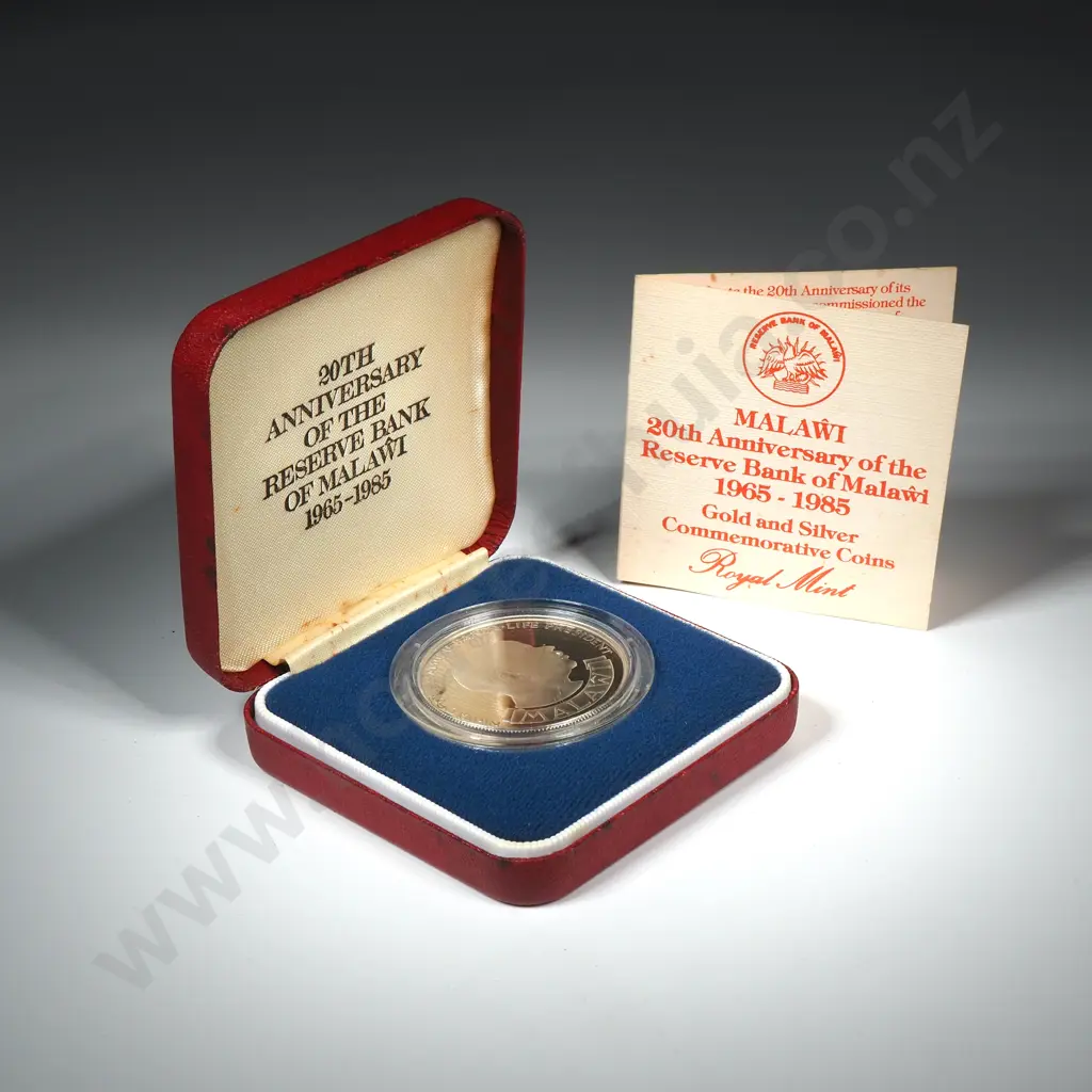 Malawi 1985 proof silver 10 kwacha Image 1++