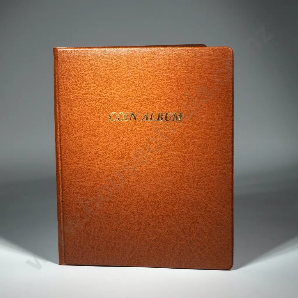 Coin Album w Some World Coinage  Image 1++