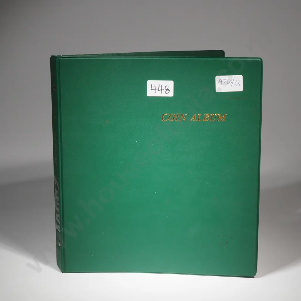 Two Sheets of Assorted World Coinage  Image 1++