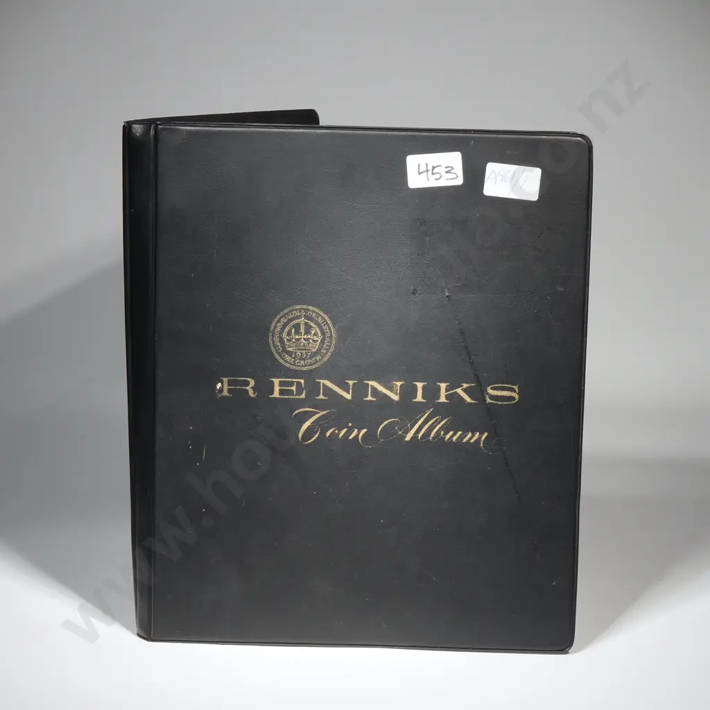 Coin Album w Mainly New Zealand Decimal Currency - In very poor degraded condition  Image 1++