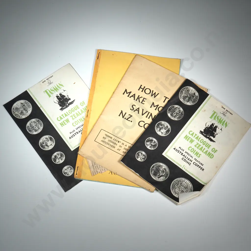 Assorted New Zealand Numismatic Catalogues  Image 1++