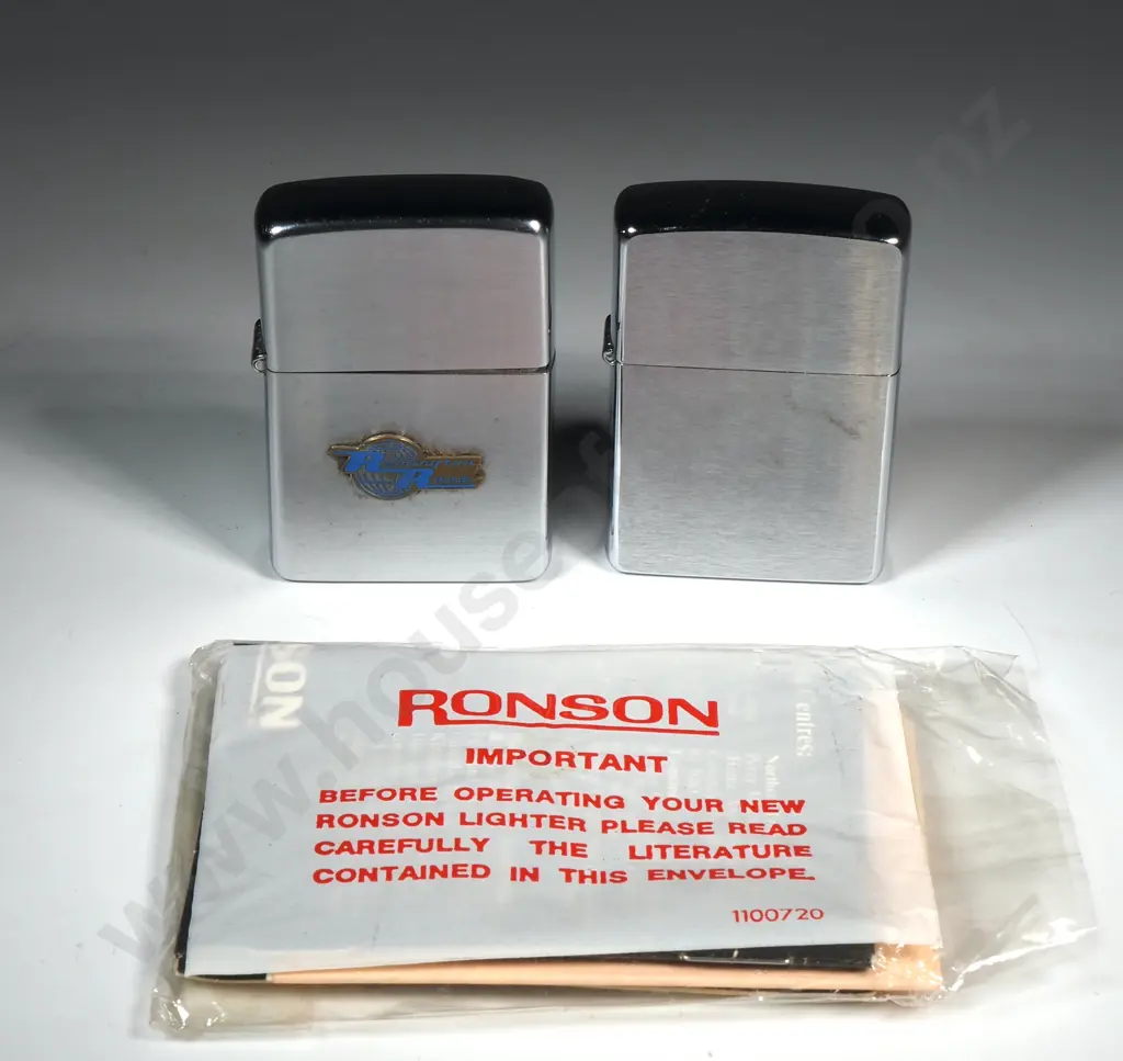 Two Zippo Lighters Image 1++