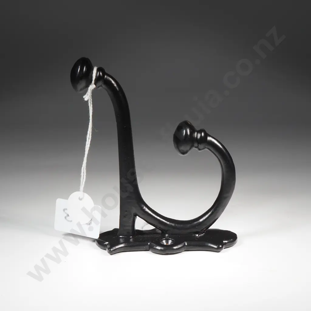 Black Iron Coat Hook Image 1++