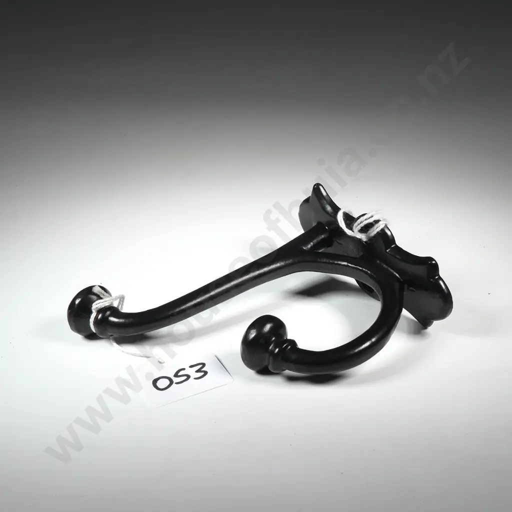 Black Iron Coat Hook Image 1++
