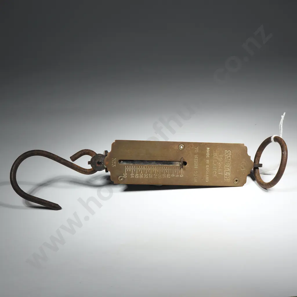 Antique Salter Pocket Balance cases - To 50lbs Image 1++