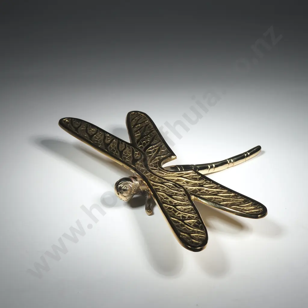 Decorative Large Brass Dragonfly Image 1++