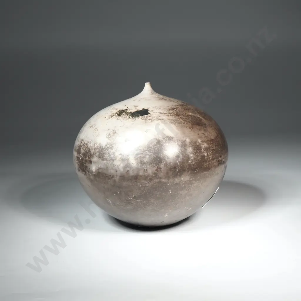 Aina Apse, Pit Fired Pottery Orb Vase  Image 1++