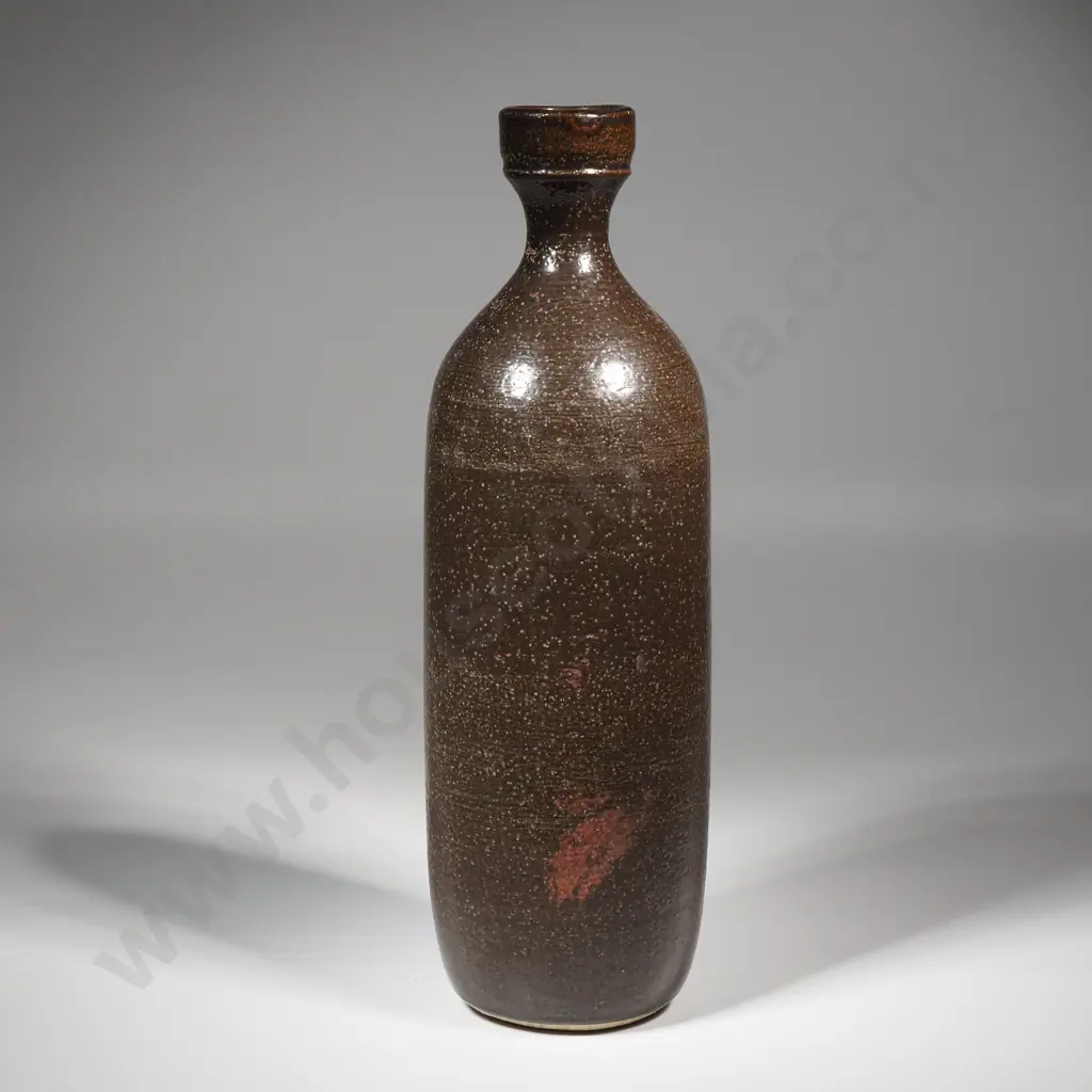Aina Apse, Brown Glazed Pottery Vase Image 1++