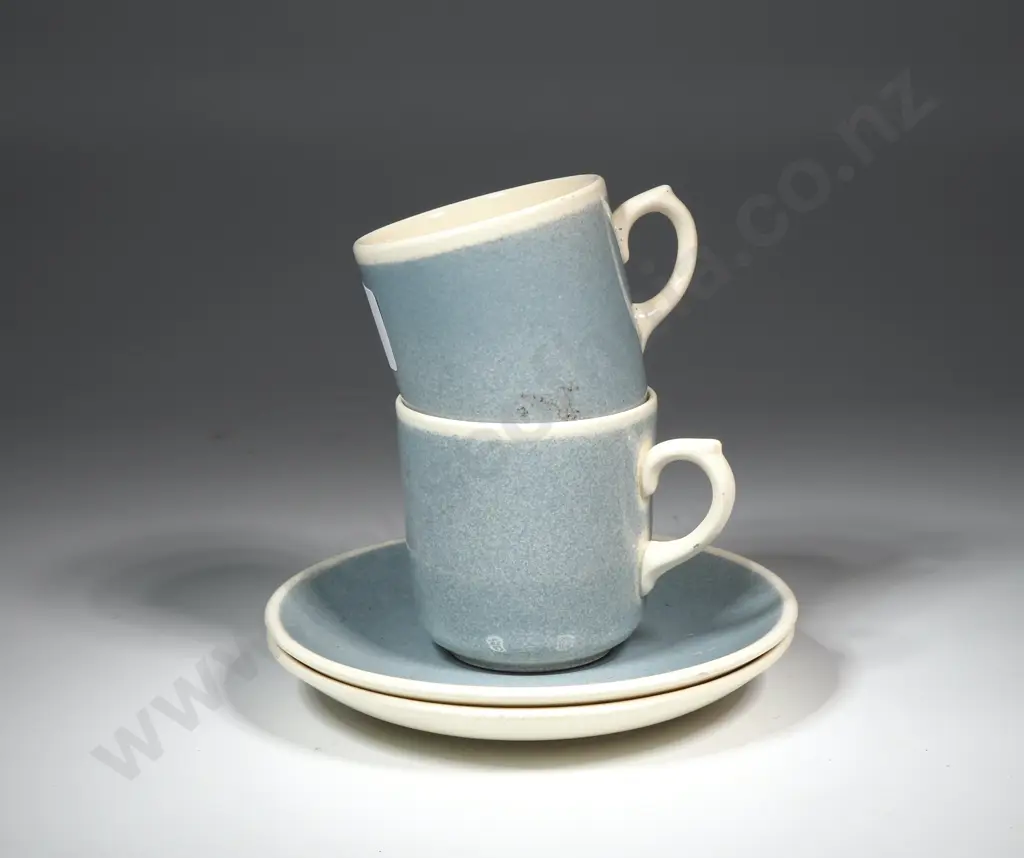 Pair of Crown Lynn Demi-Tasse Coffee Cups Image 1++