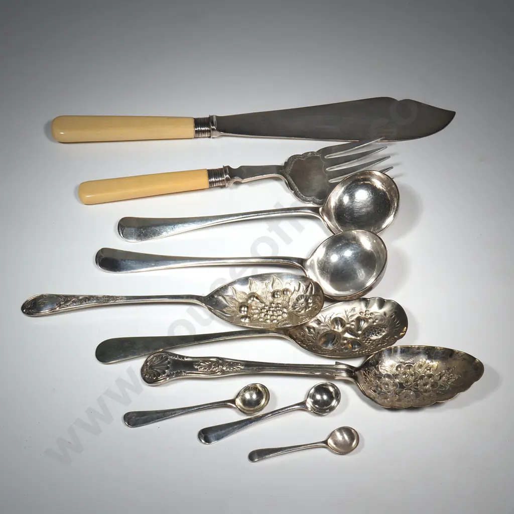 Assorted Lot of High Quality Silver Plated Cutlery Image 1++