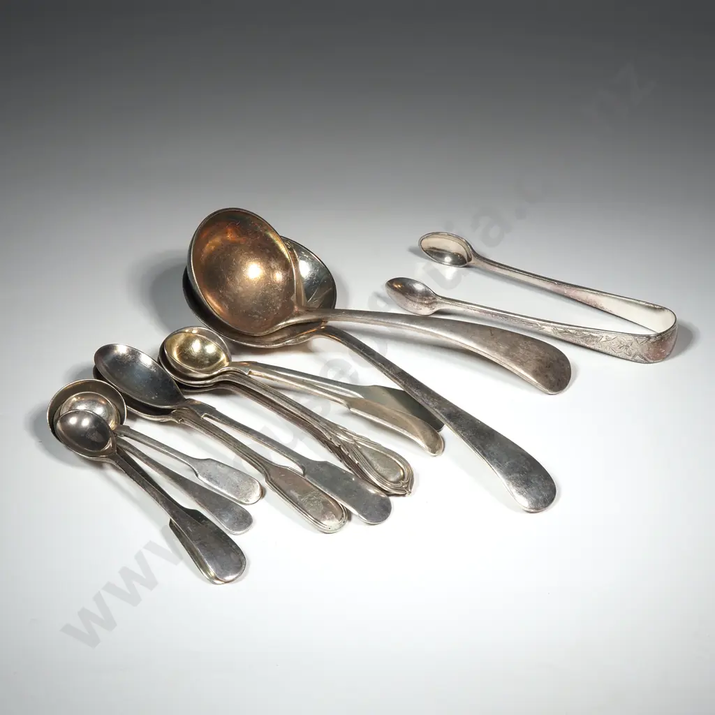 Large Assorted Lot of S/P Mustard / Condiment Spoons  Image 1++