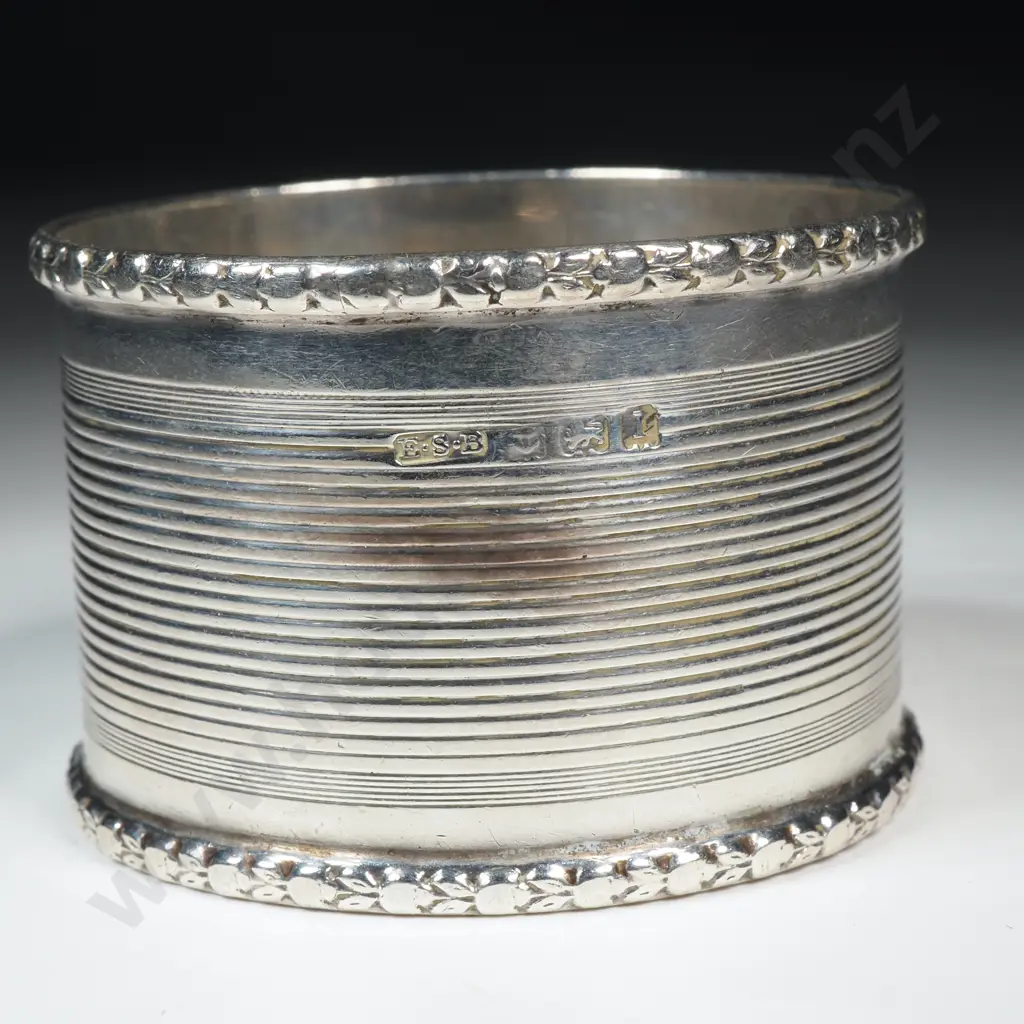 Sterling Silver Napkin Ring Image 1++