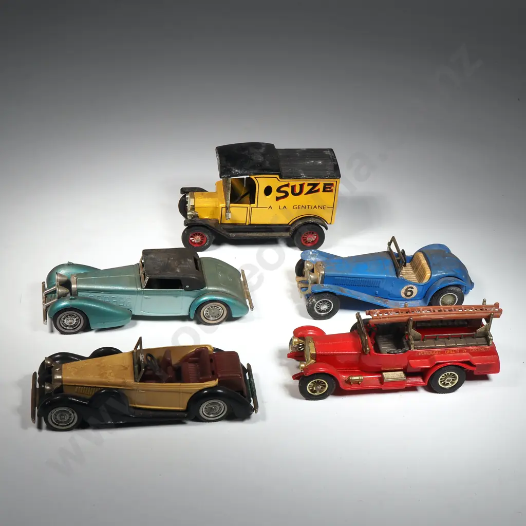 Five Unboxed Matchbox Models of Yesteryear Image 1++