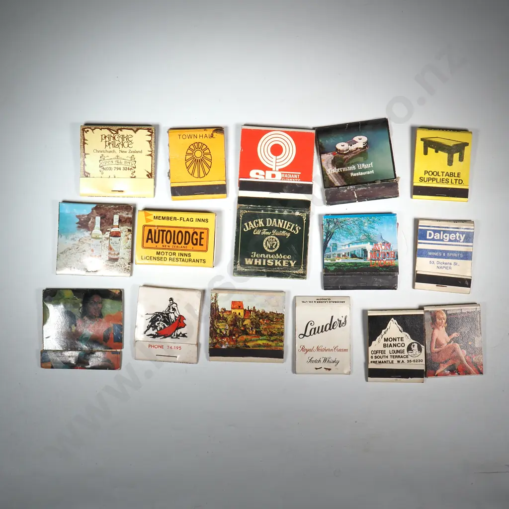 Collection Of Fifteen Vintage  Matchboxes Image 1++