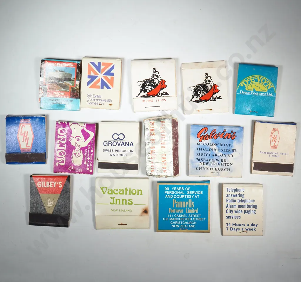 Collection Of Fifteen Vintage  Matchboxes Image 1++