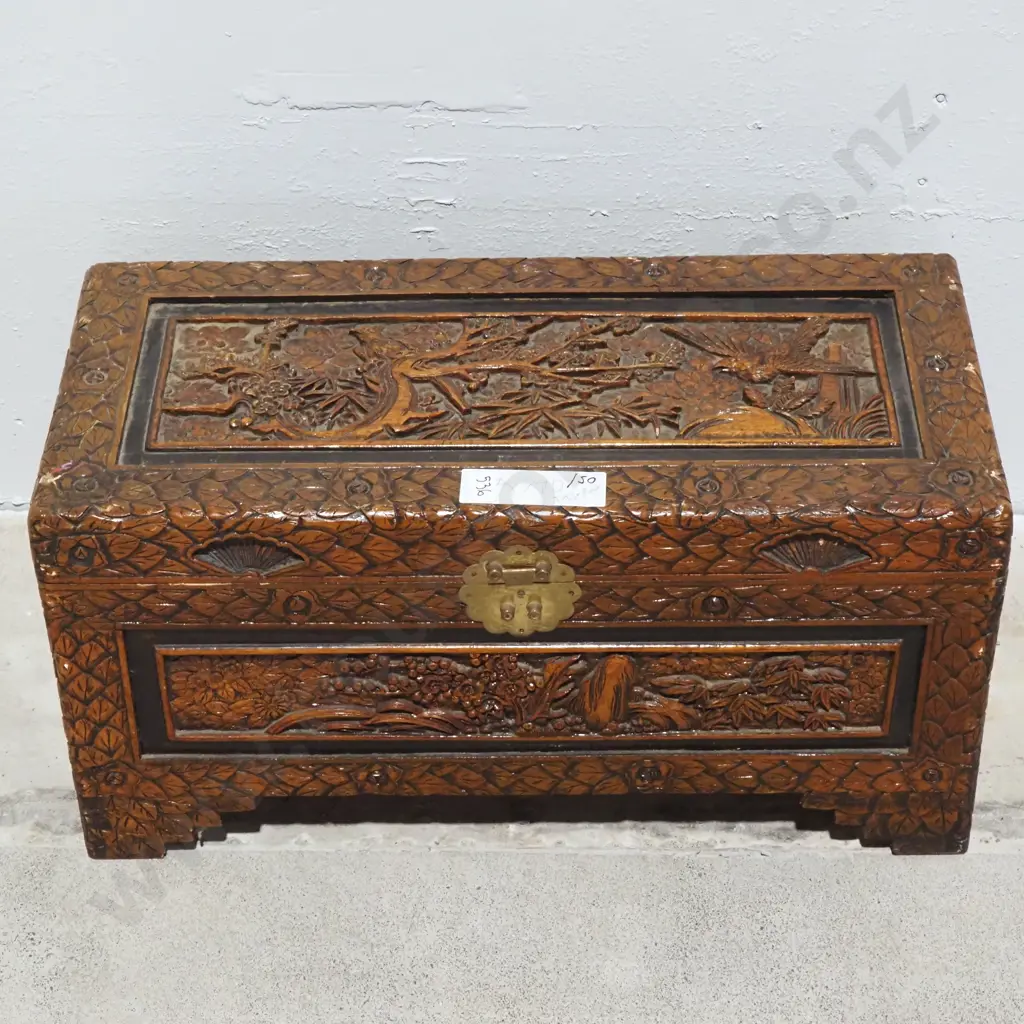 Oriental Lacquered Chest Image 1++