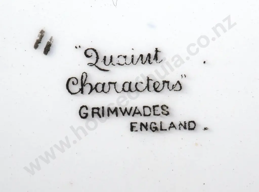 Grimwades Quaint Characters Bowl Image 1++