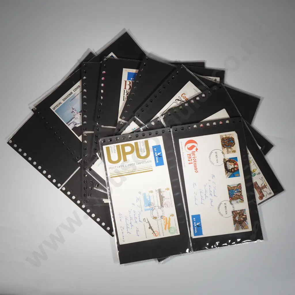 Assorted Lot Of First Day Covers In Sleeves Image 1++