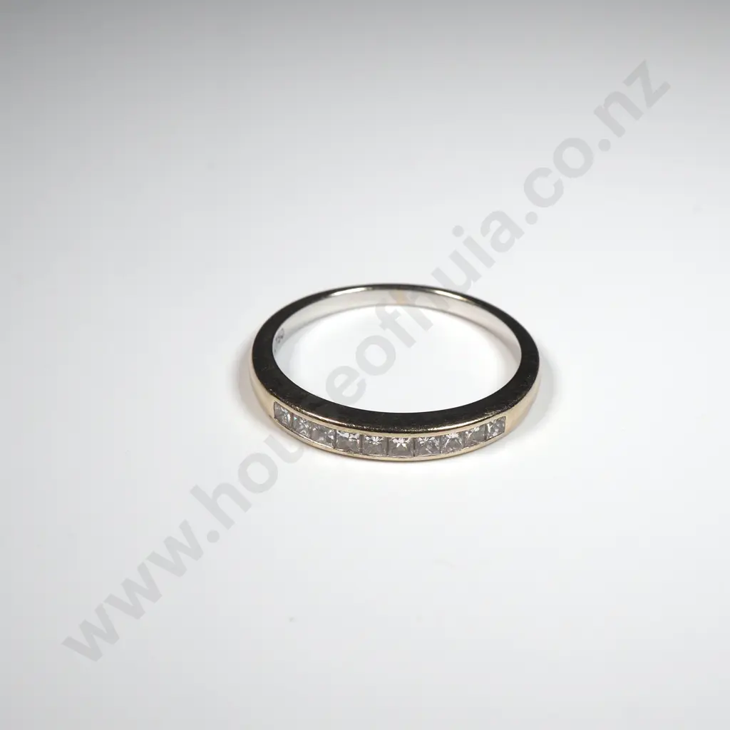 18ct Gold Diamond Eternity Band Image 1++