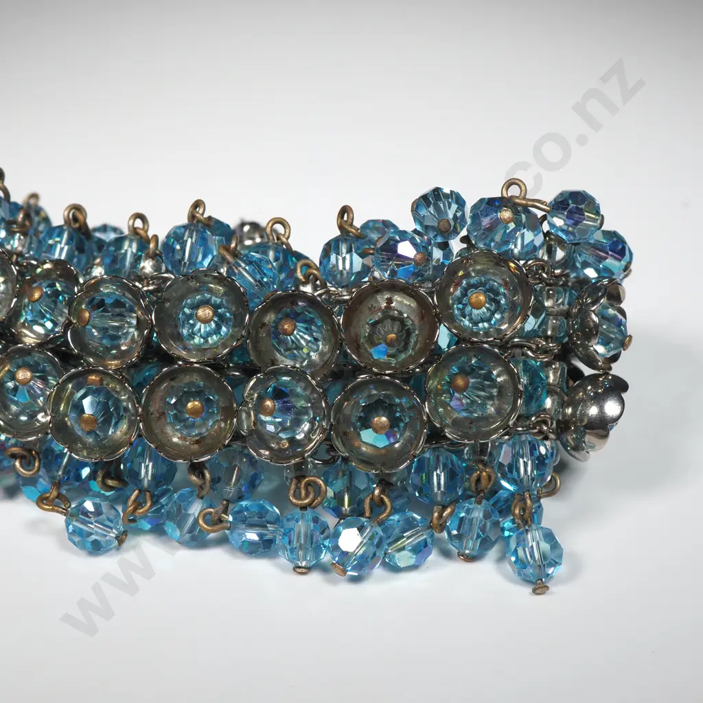 Impressive 1950's Costume Necklace & Bracelet w Receipt for $680.00 AUD Image 1++