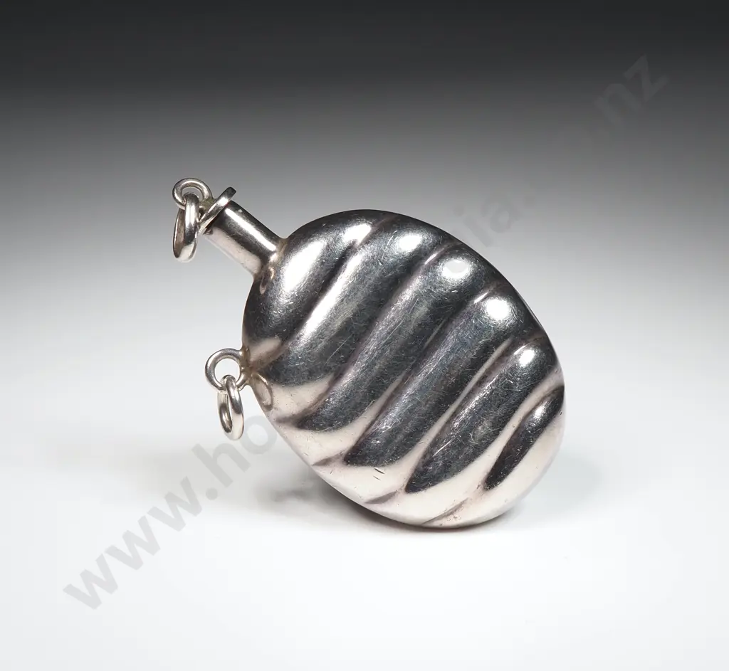 Sterling Silver Suspended Scent Bottle Image 1++