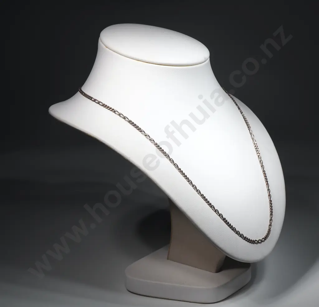 Sterling Silver Figaro Chain Image 1++