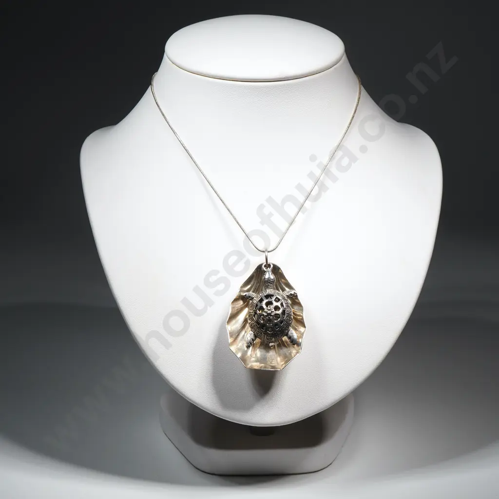 Sterling Silver Chain w S/P Pendant Image 1++