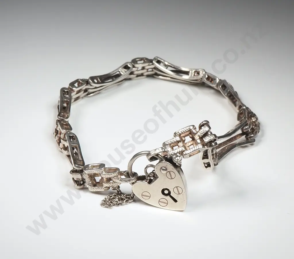 Sterling Silver Gate Bracelet Image 1++