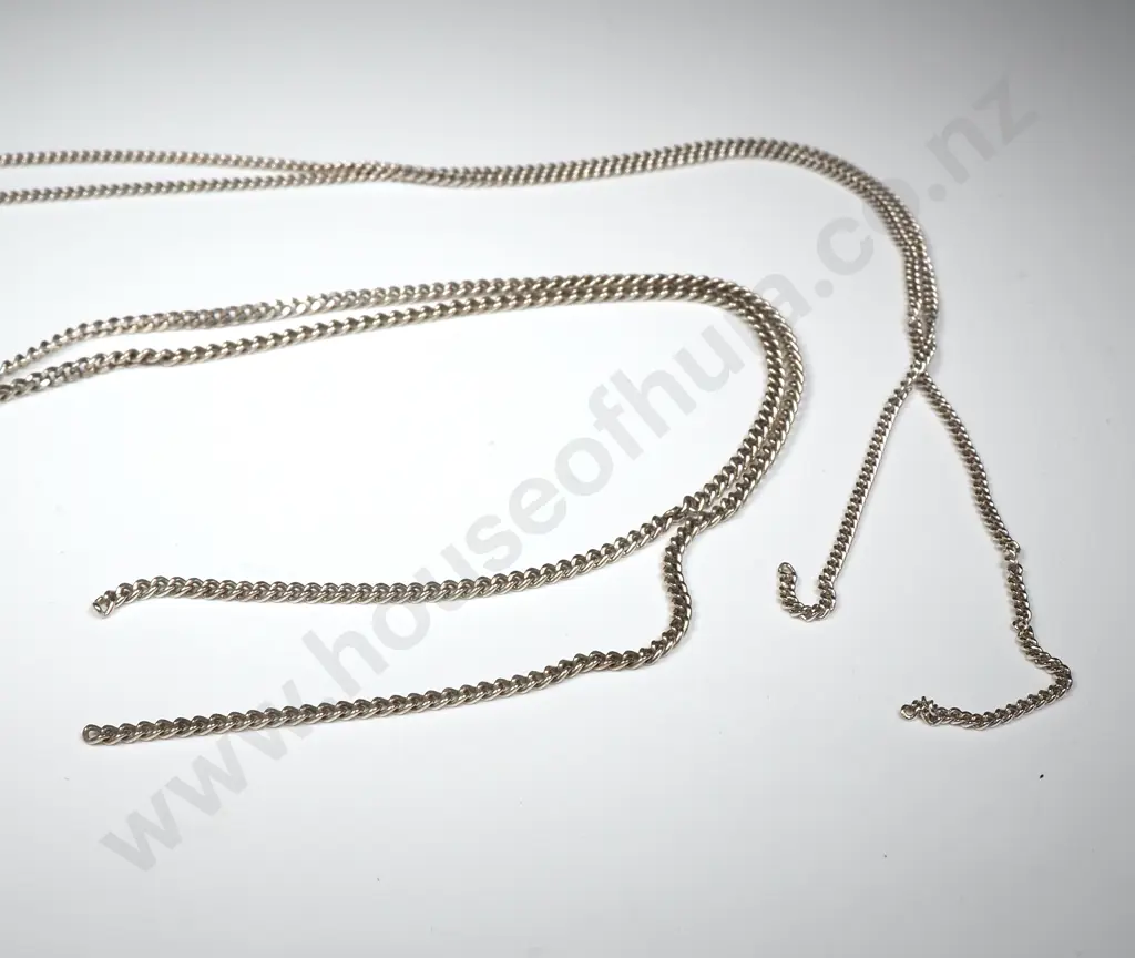 Two Sterling Silver Chains A/F Image 1++