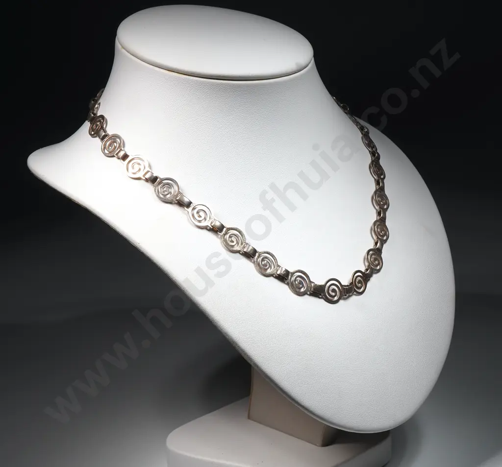 Sterling Silver Intricate Necklace Image 1++
