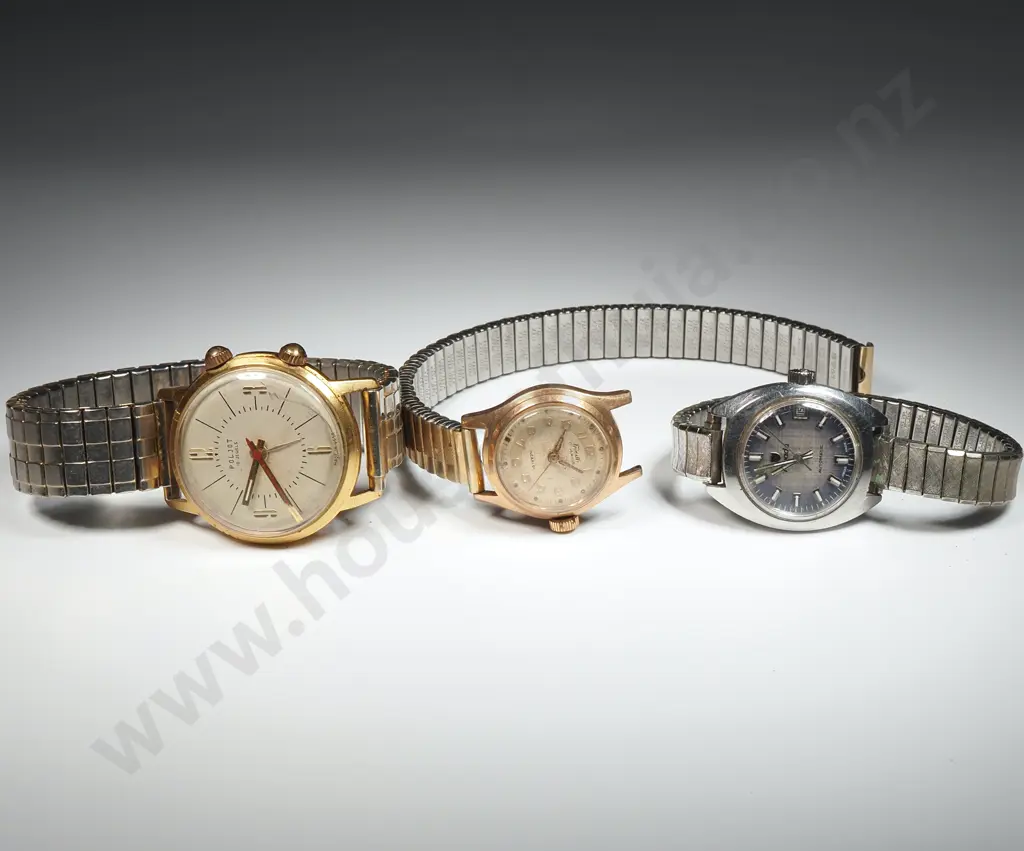 Three Vintage Wristwatches  Image 1++