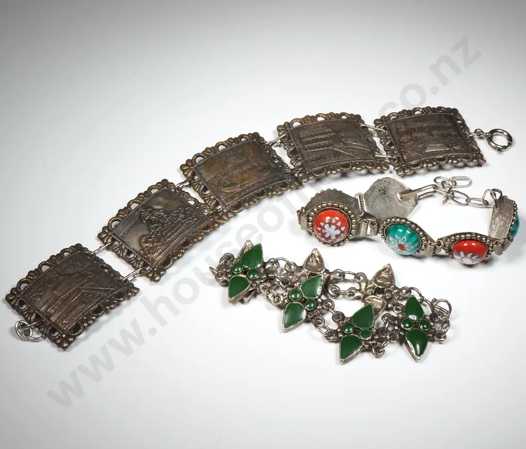 Three Silver Coloured Bracelets. Image 1++