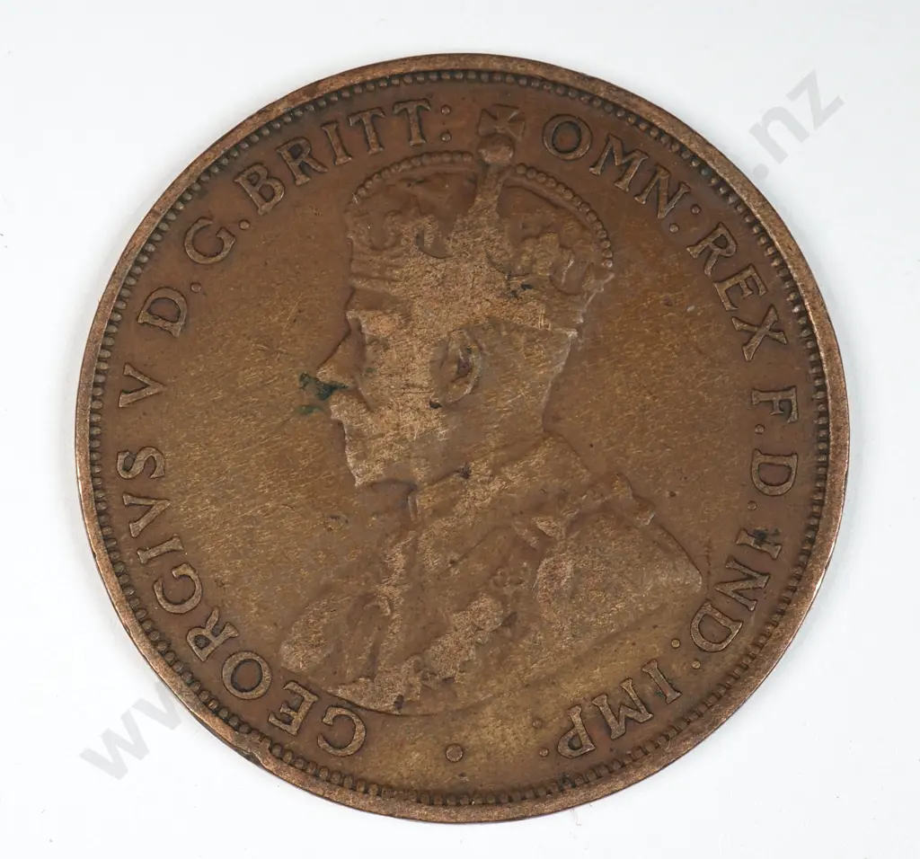 Australia 1915 One Penny, Fine Image 1++