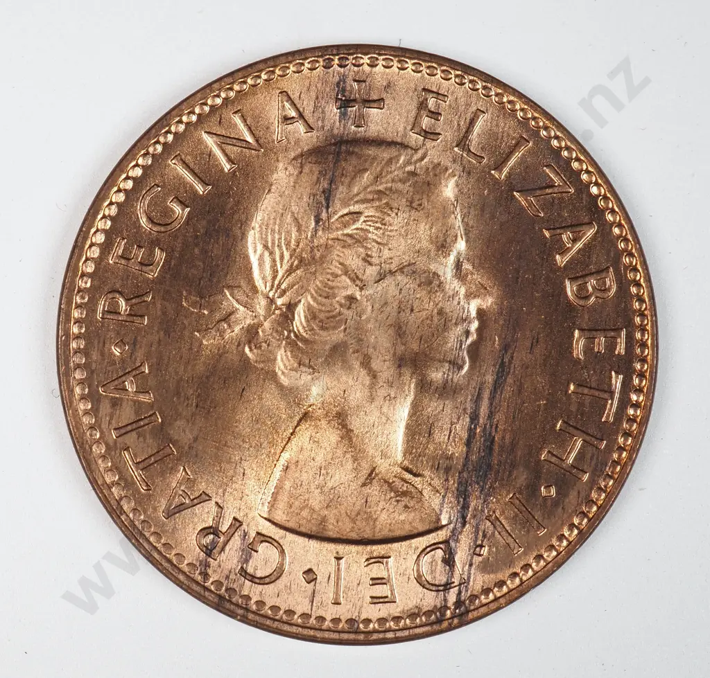 Australia 1953 One Penny, Uncirculated Image 1++