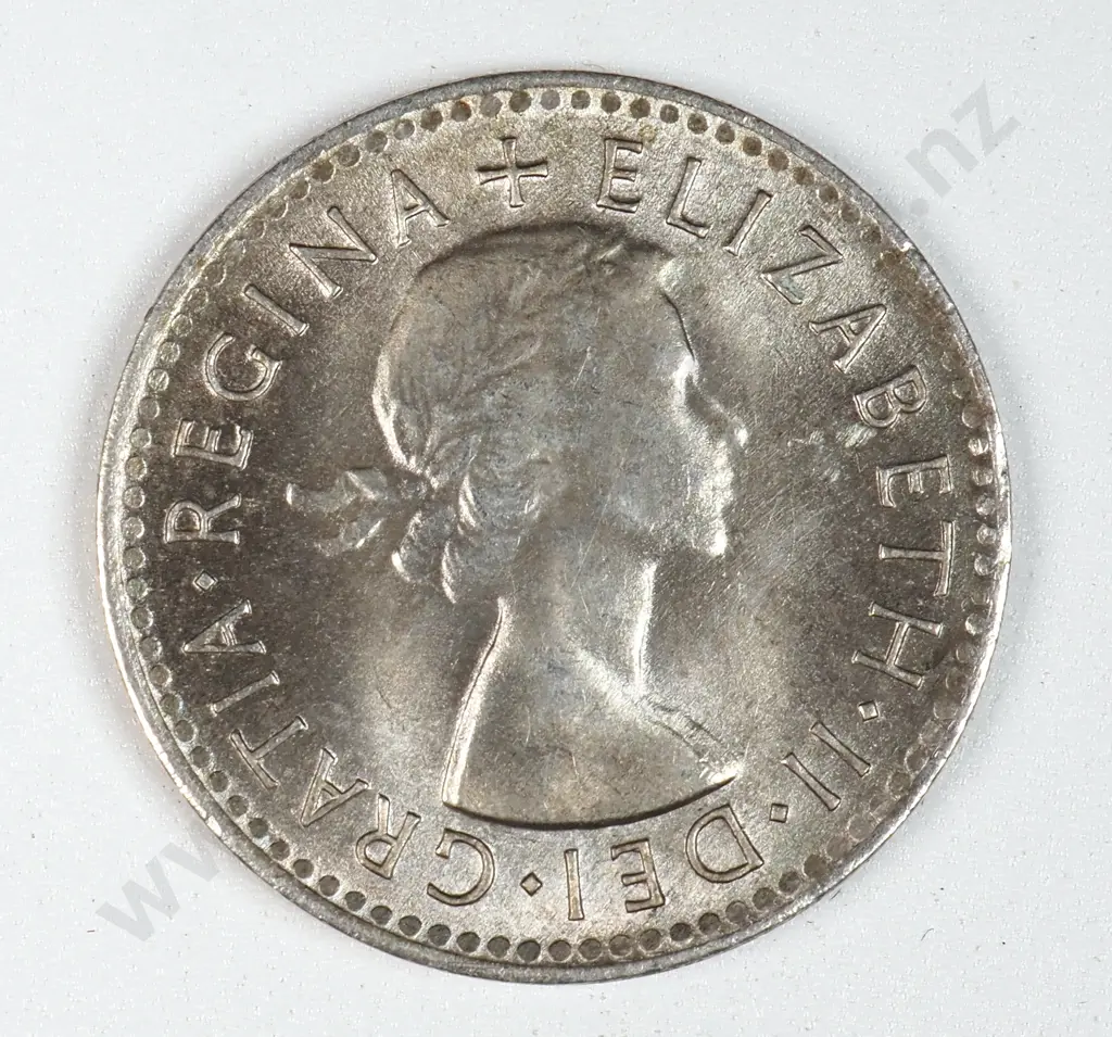 Australia 1953 Threepence, Almost Uncirculated Image 1++