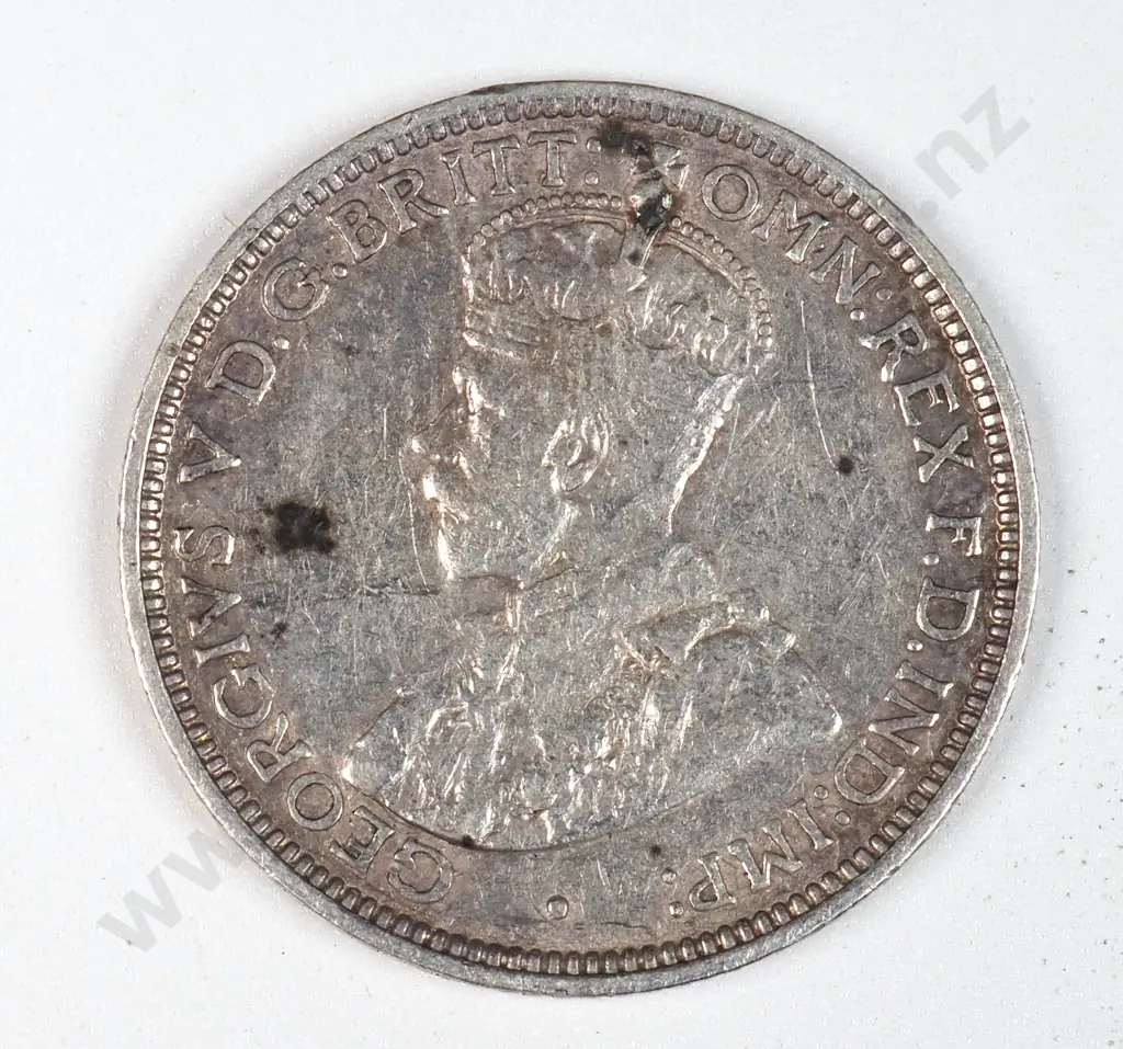 Australia 1920 'M' Sixpence, Very Fine Image 1++