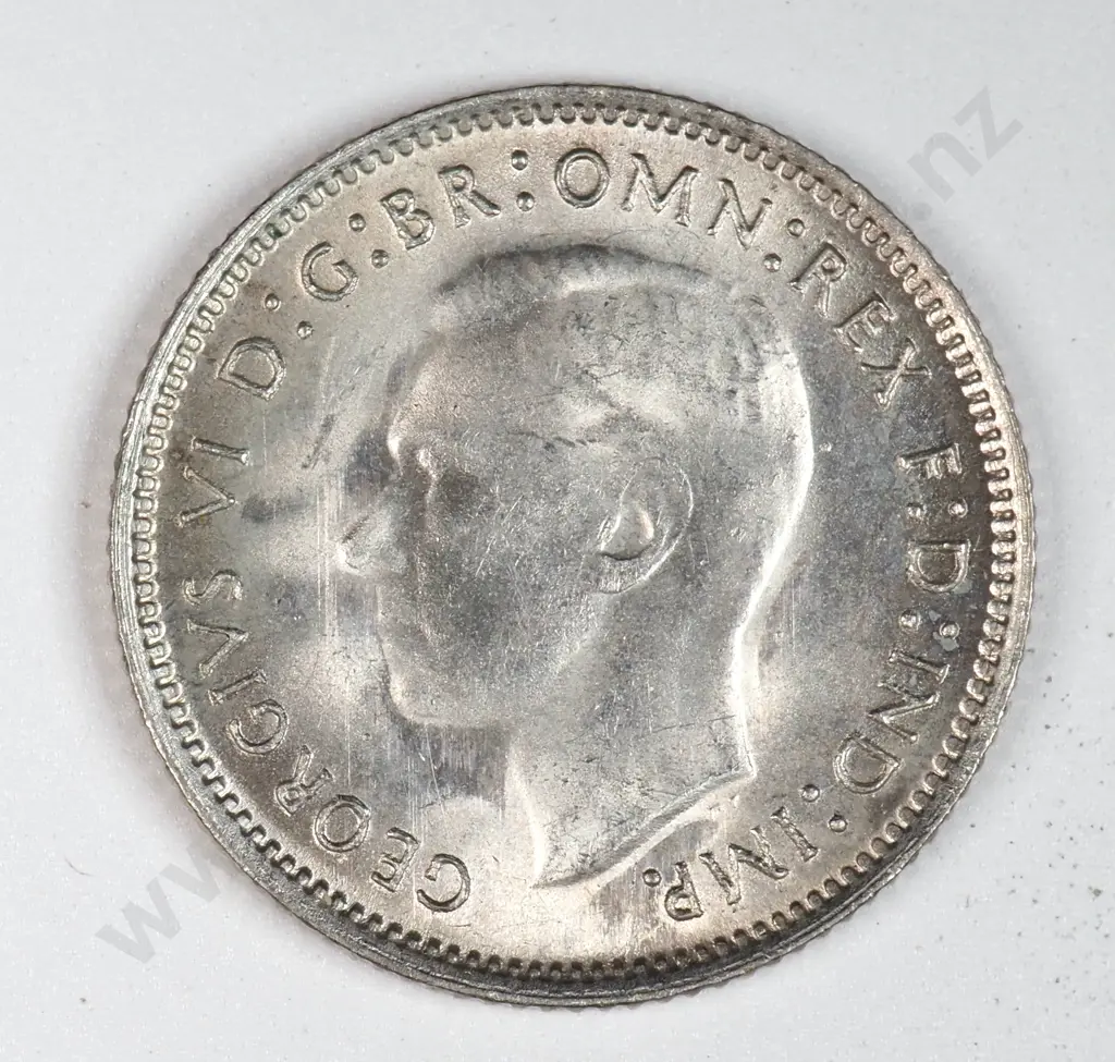 Australia 1946 Sixpence, Uncirculated Image 1++