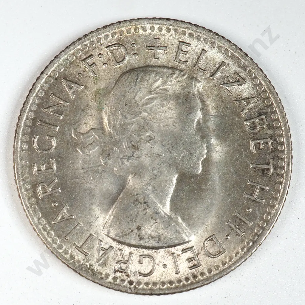 Australia 1960 Shilling, Uncirculated Image 1++