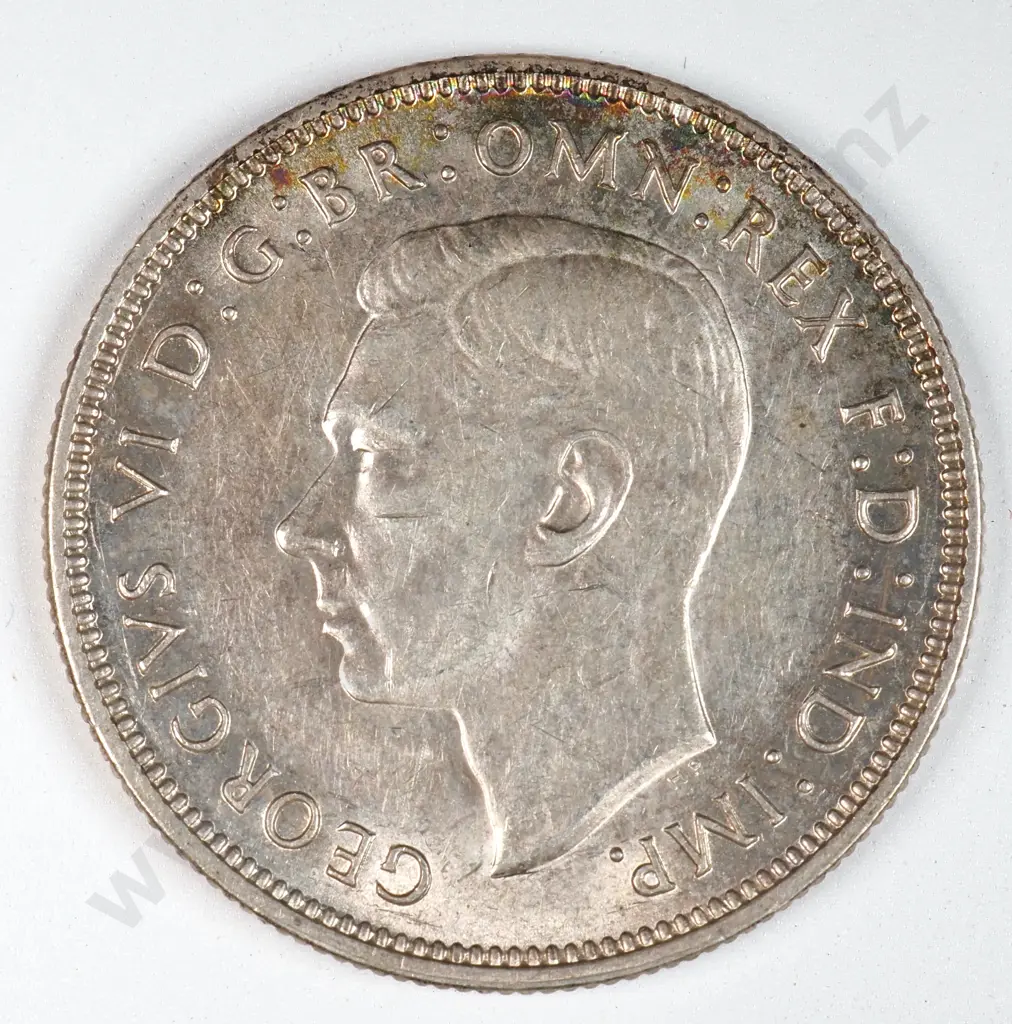 Australia 1938 Florin, Almost Uncirculated Image 1++