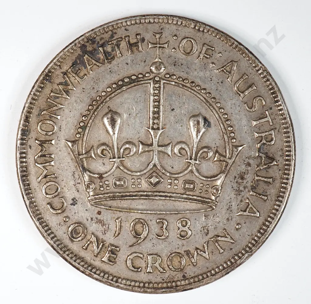 Australia 1938 Crown, Very Fine Image 1++