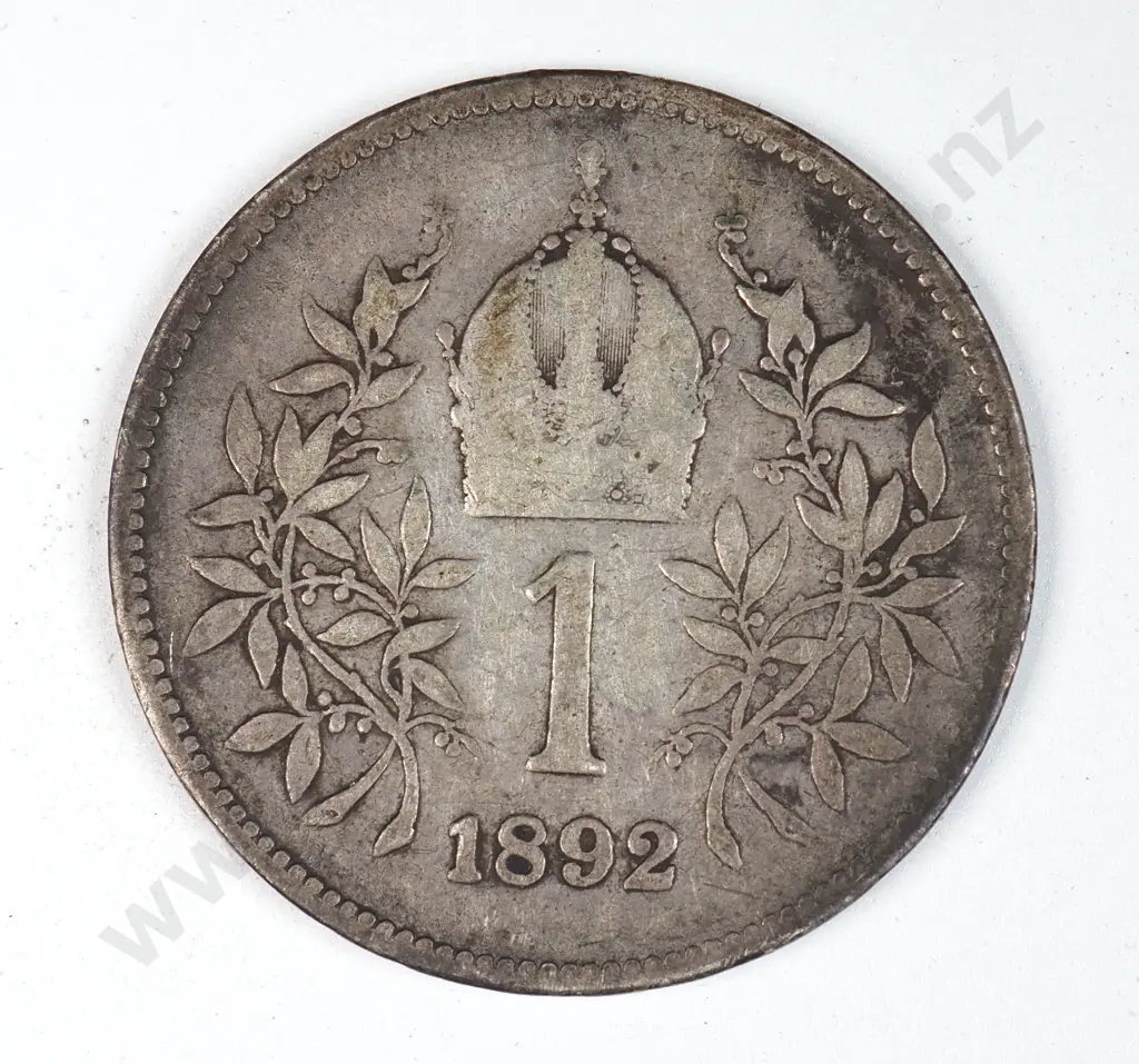 Austria 1892 Corona, Fine Image 1++