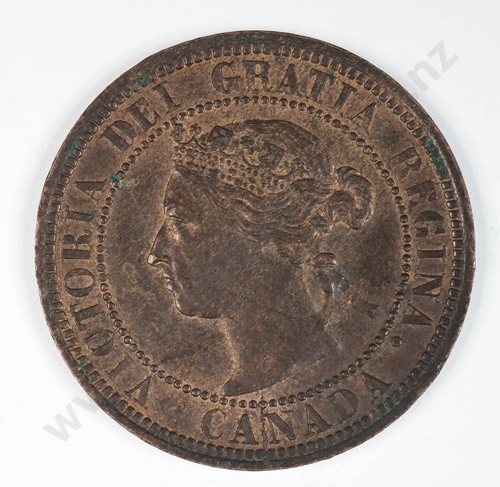 Canada 1891 One Cent, Extremely Fine Image 1++